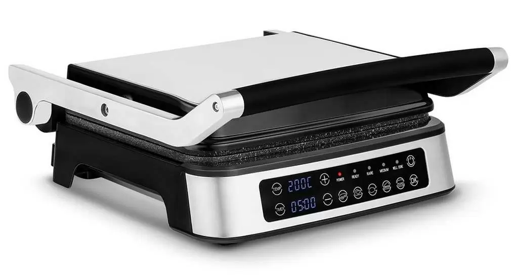Grătar electric Zeegma Grill Chef 2.0, argintiu