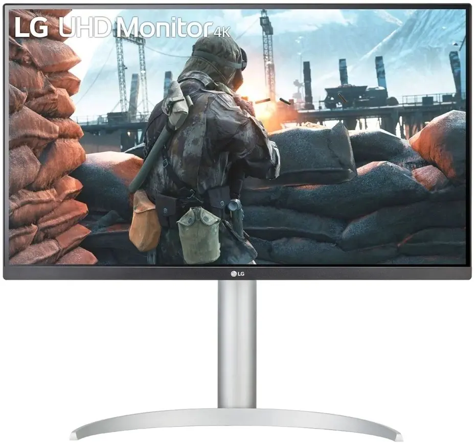 Monitor LG 27UP650-W, argintiu/negru