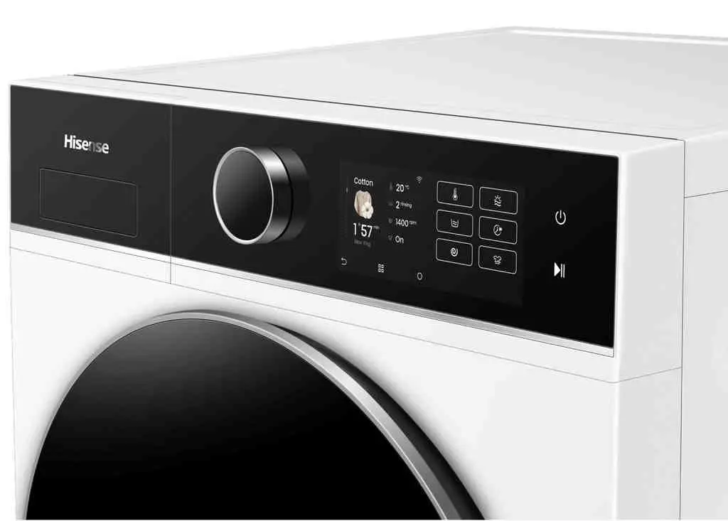 Стиральная машина Hisense WD5I8043BWF, белый на tehnoparc.md Стиральная машина Hisense WD5I8043BWF, белый