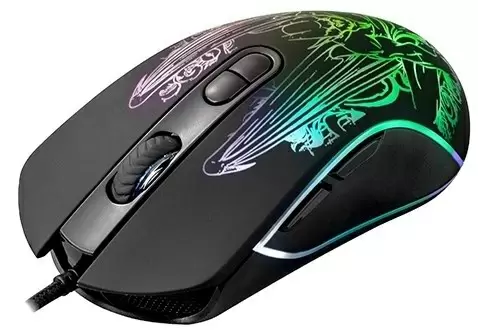 Mouse Qumo Dragon War Gothic M51, negru