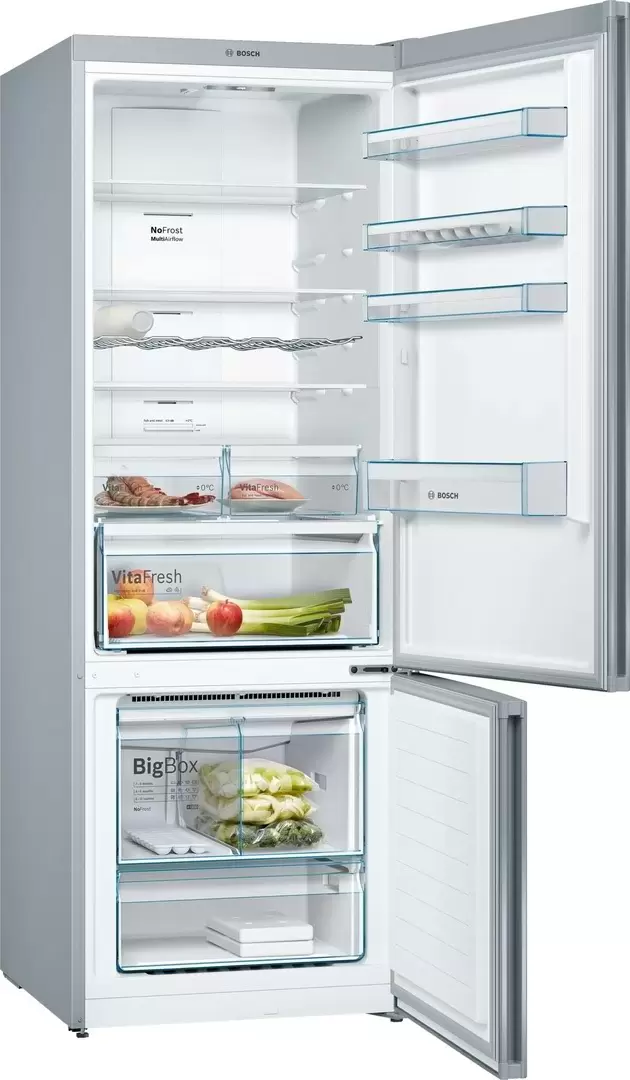 Холодильник Bosch KGN56XLEB, нержавеющая сталь