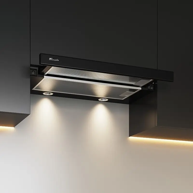 Hotă Tornado Sondo H 700 (60) FG LED, negru