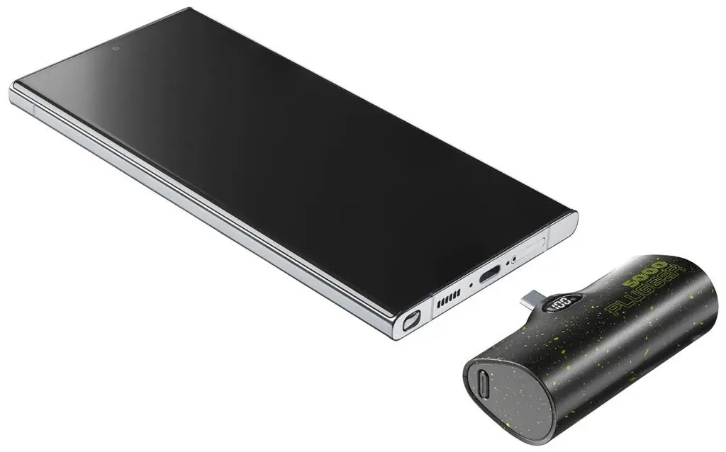 Acumulator extern Cellularline PLUGGER 5000mAh, negru pe tehnoparc.md Acumulator extern Cellularline PLUGGER 5000mAh, negru