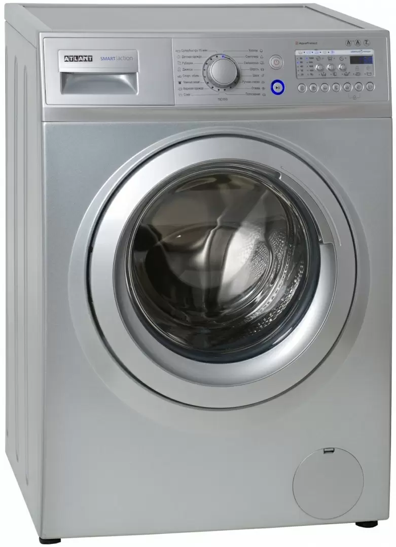 Maşină de spălat rufe Atlant CMA 70C1010-08, argintiu
