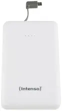 Acumulator extern Intenso Intenso® Mobile Chargingstation, 10000 mAh, Slim, alb