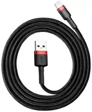 Cablu USB Baseus CALKLF-C19 USB to Lightning, negru/roșu