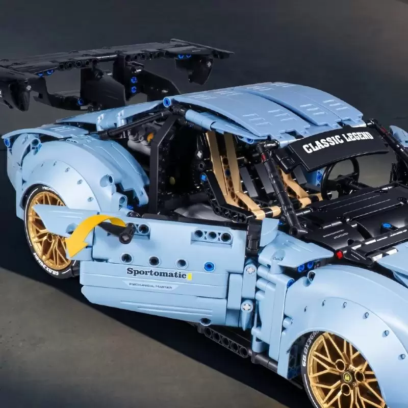 Jucărie teleghidată XTech R/C Drift Racing Car Model, albastru deschis