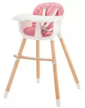 Scaun de masă KinderKraft Sienna, roz