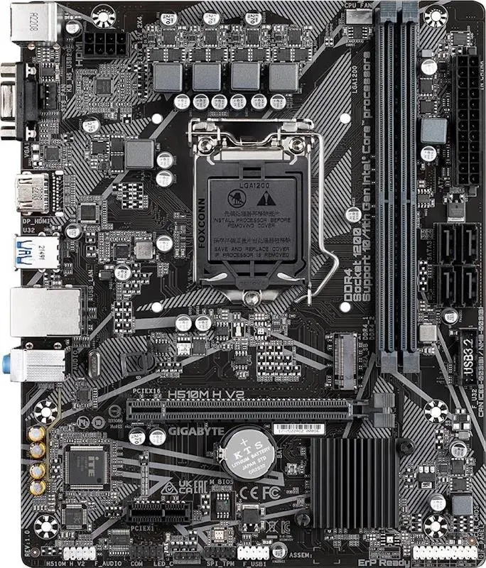 Placă de bază Gigabyte H510M H V2
