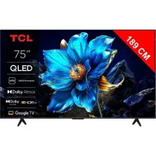 Телевизор Tcl 75T69C, черный, черный