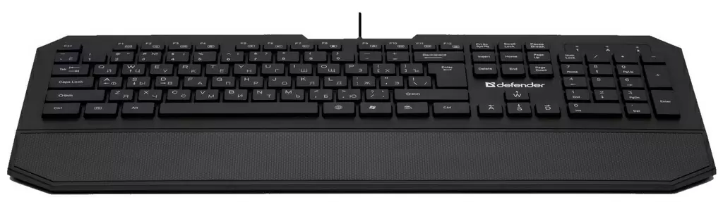 Tastatură Defender Oscar 600, negru