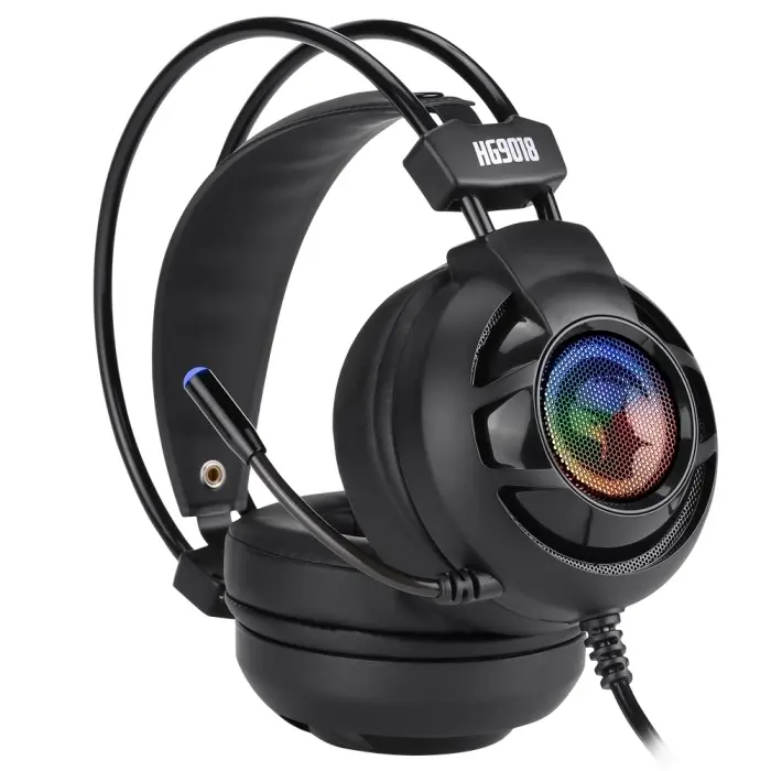 Căşti Marvo HG9018 Rainbow, negru