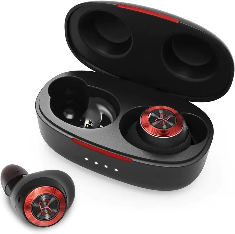 Căşti Monster Clarity 100 AirLinks, roșu/negru pe tehnoparc.md Căşti Monster Clarity 100 AirLinks, roșu/negru