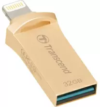 Flash USB Transcend JetDrive Go 500 32GB, auriu