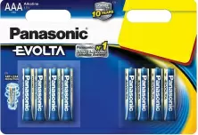 Baterie Panasonic Alkaline Evolta AAA, 8buc