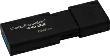 USB-флешка Kingston DataTraveler 100 G3 64GB, черный