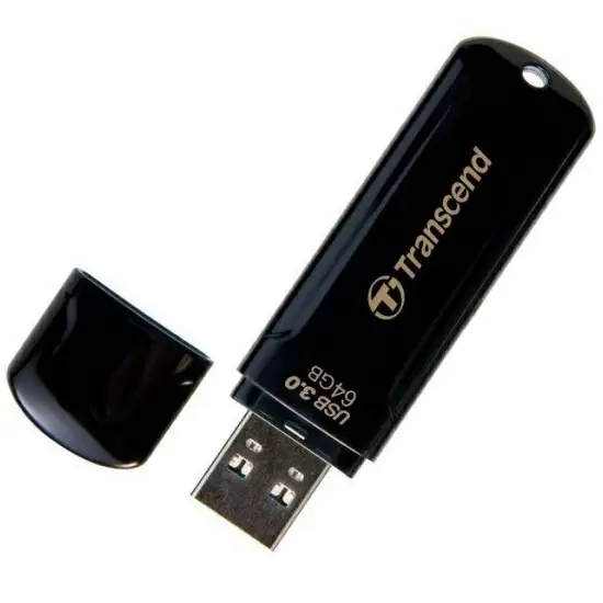 Flash USB Transcend JetFlash 700 64GB, negru