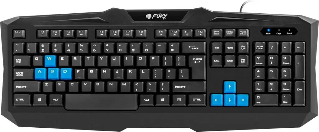 Клавиатура Fury Typhoon, черный