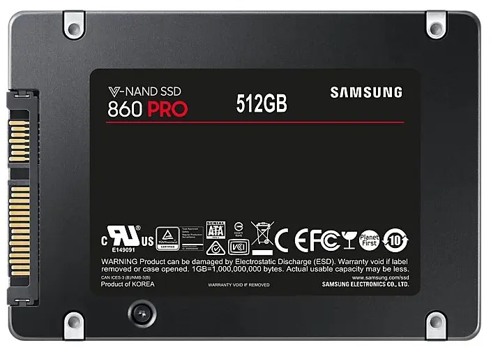 Disc rigid SSD Samsung 860 PRO 2.5" SATA, 512GB