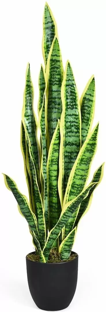 Искусственное растение Costway HW63230, желтый/зеленый