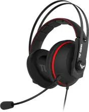 Наушники Asus TUF Gaming H7 Core, черный/красный на tehnoparc.md Наушники Asus TUF Gaming H7 Core, черный/красный