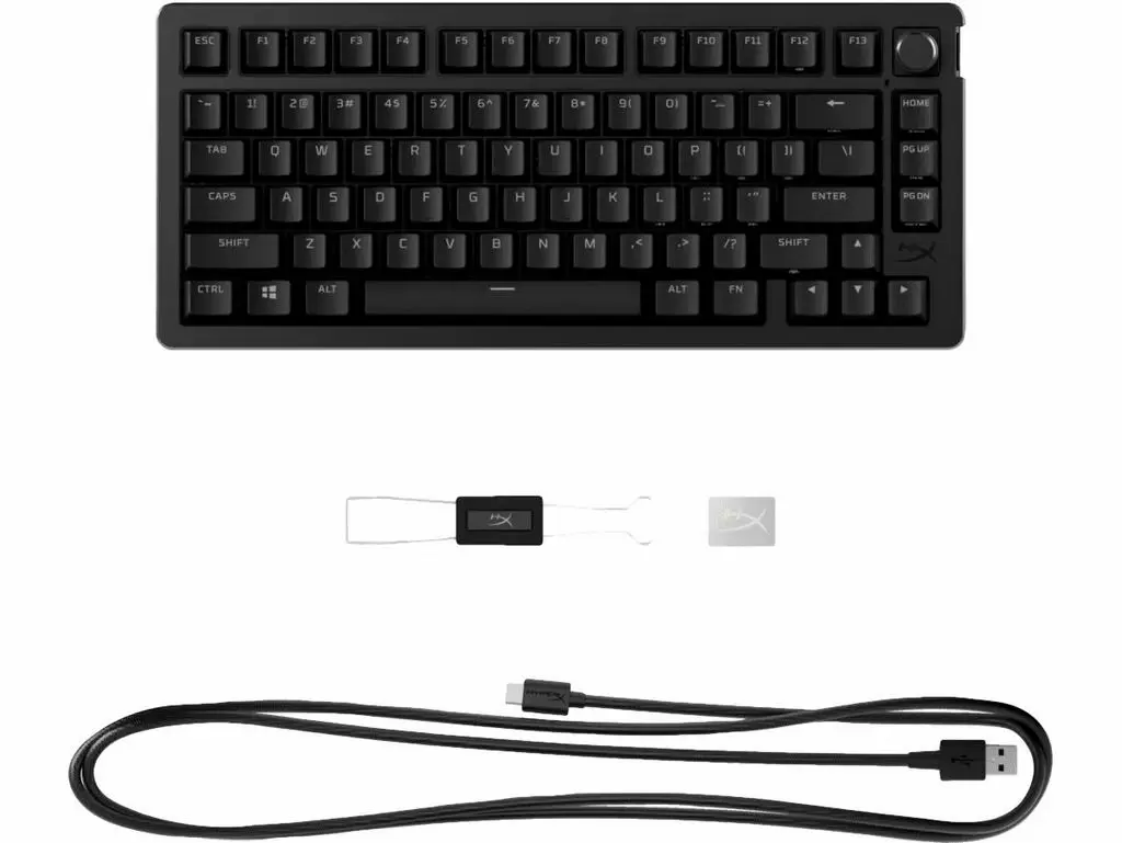 Tastatură HyperX Alloy Rise 75 RGB, negru