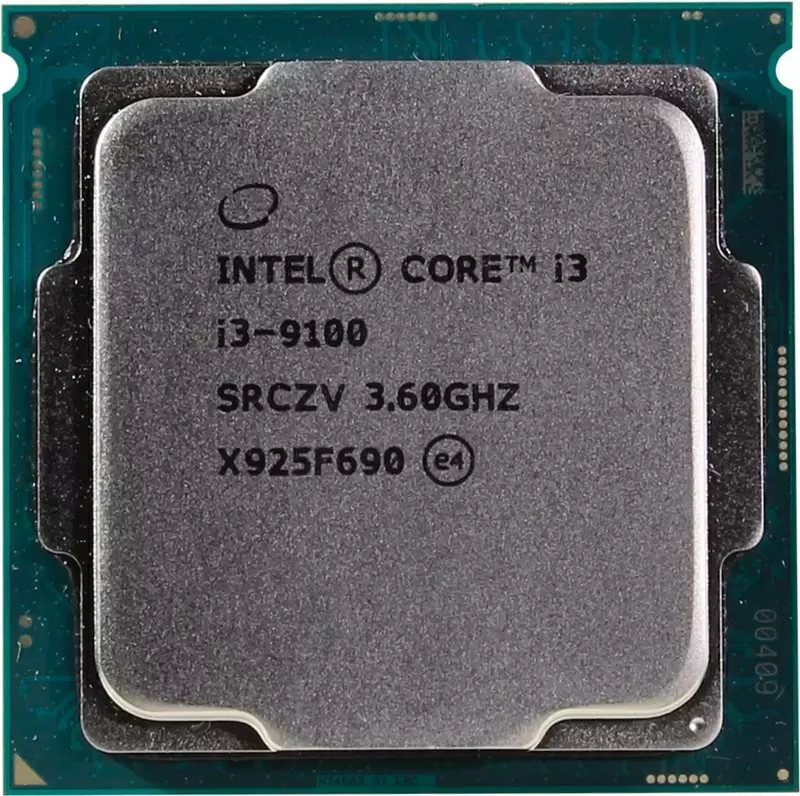 Процессор Intel Core i3 Coffee Lake Refresh i3-9100, Box