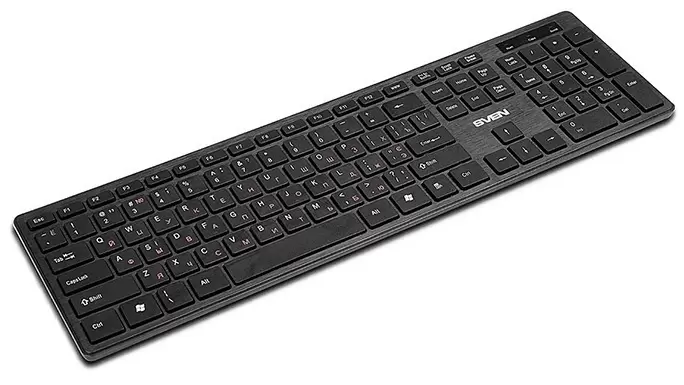 Tastatură Sven KB-E5900W, negru