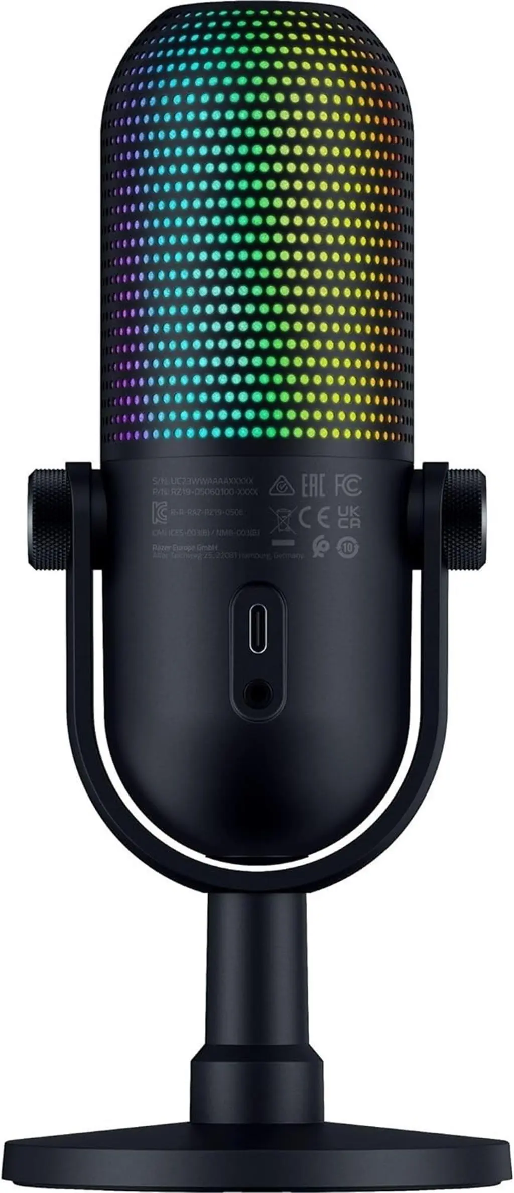 Микрофон Razer Seiren V3 Chroma Black RZ19-05060100-R3M1, черный