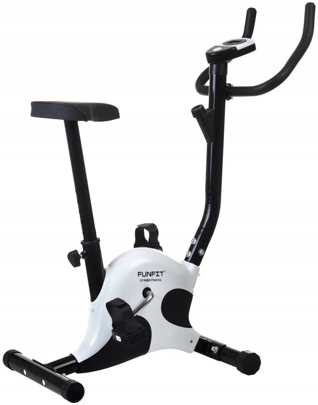 Bicicletă fitness FunFit 3267, alb/negru