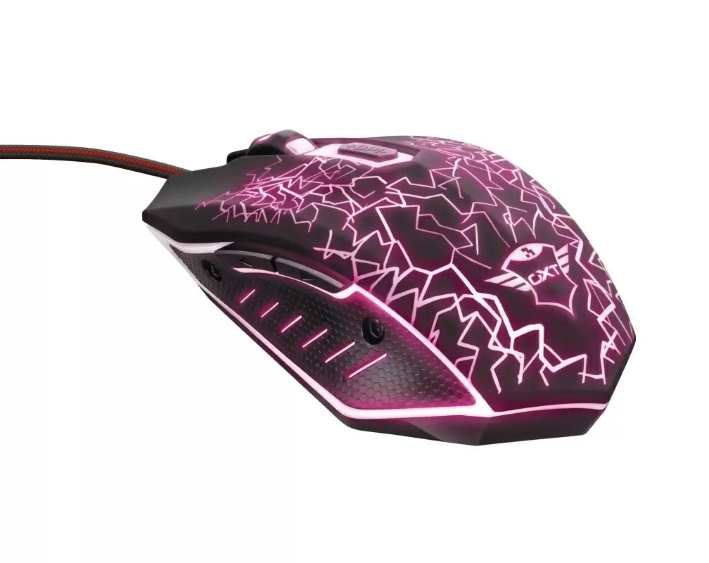 Mouse Trust Gaming GXT 105 Izza, negru