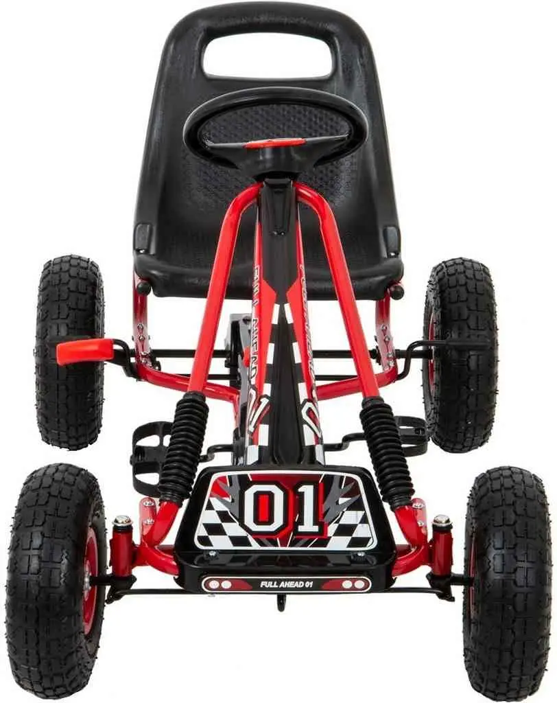Kart cu pedale Enero Sport Go-Kart 01, roșu pe tehnoparc.md Kart cu pedale Enero Sport Go-Kart 01, roșu