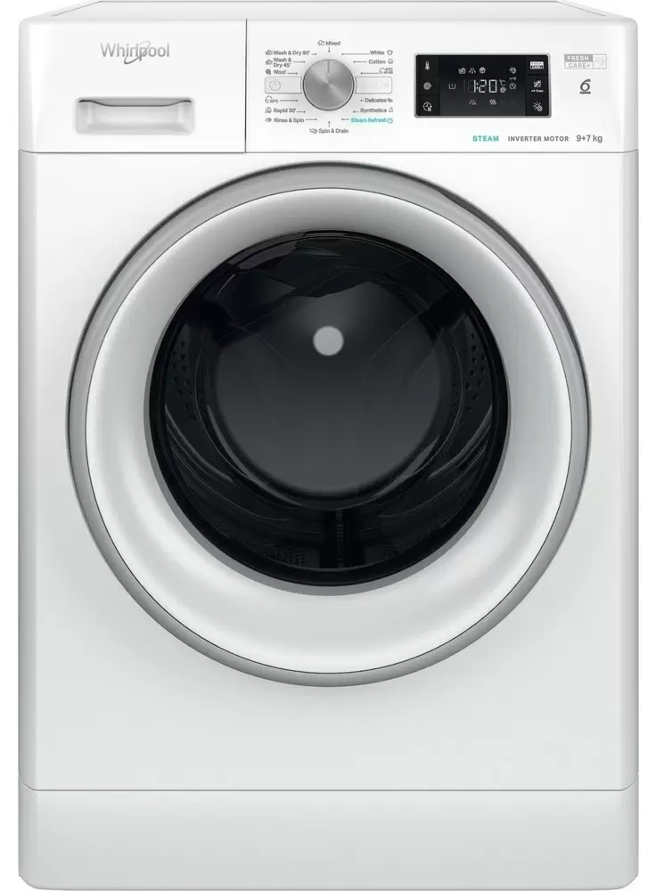 Стиральная машина Whirlpool FFWDB 976258 SV EE, белый