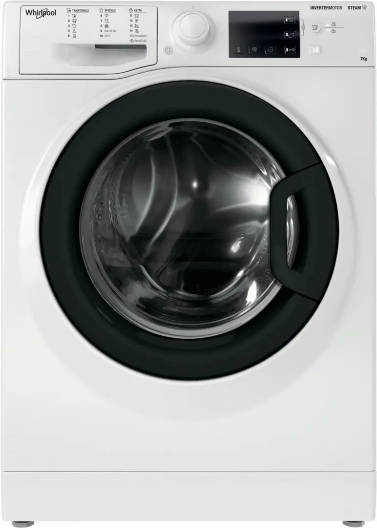 Maşină de spălat rufe Whirlpool WRSB 7259 WB EU, alb