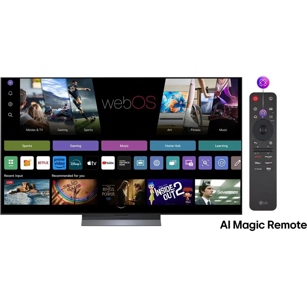 Телевизор LG OLED65C52LA, черный
