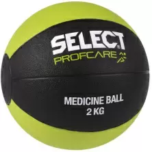 Медицинбол Select Profcare 2kg, черный/зеленый