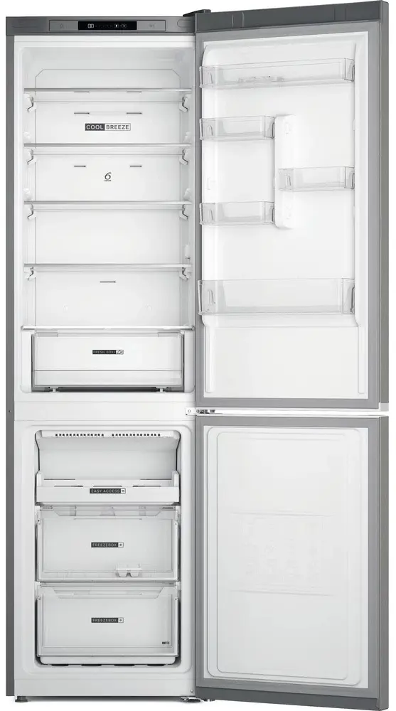 Холодильник Whirlpool W7X 91I OX, нержавеющая сталь