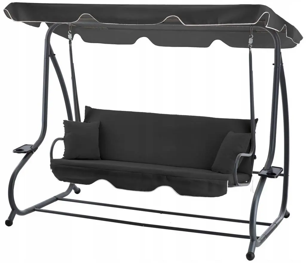 Leagăn de grădină GardenLine KRE3101, antracit