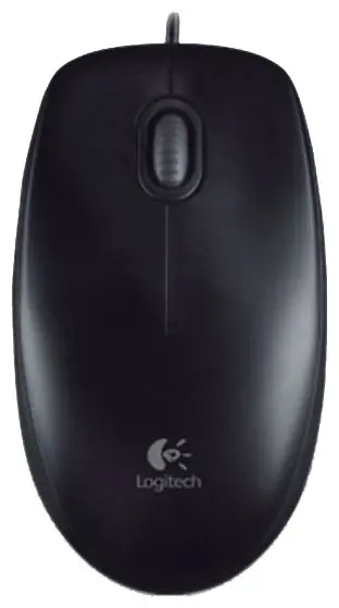 Mouse Logitech B100, negru