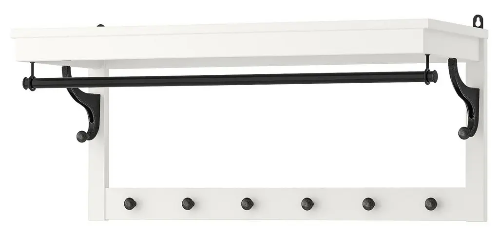 Вешалка IKEA Hemnes 85см, белый