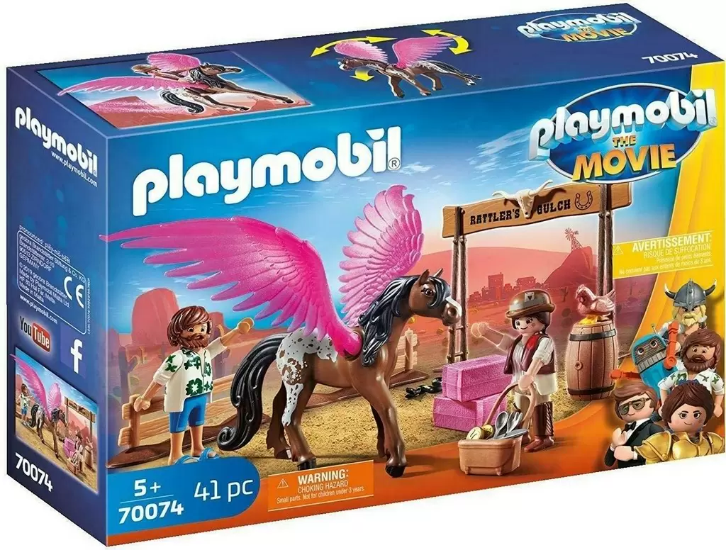 Игровой набор Playmobil Marla & Del with Pegasus