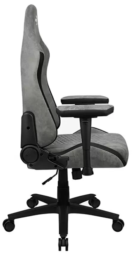 Компьютерное кресло AeroCool Crown AeroSuede, серый