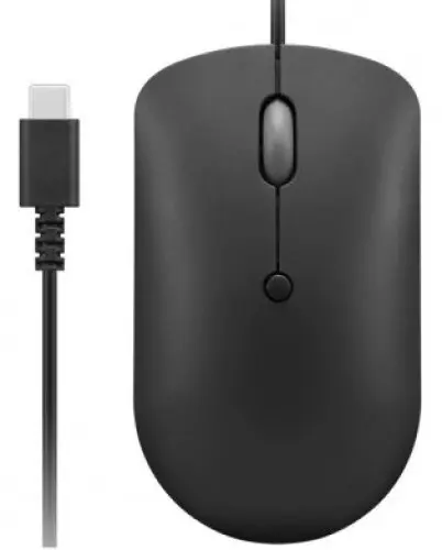 Мышка Lenovo 400 USB-C, черный