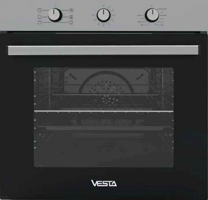 Электрический духовой шкаф Vesta BO60MX, нержавеющая сталь