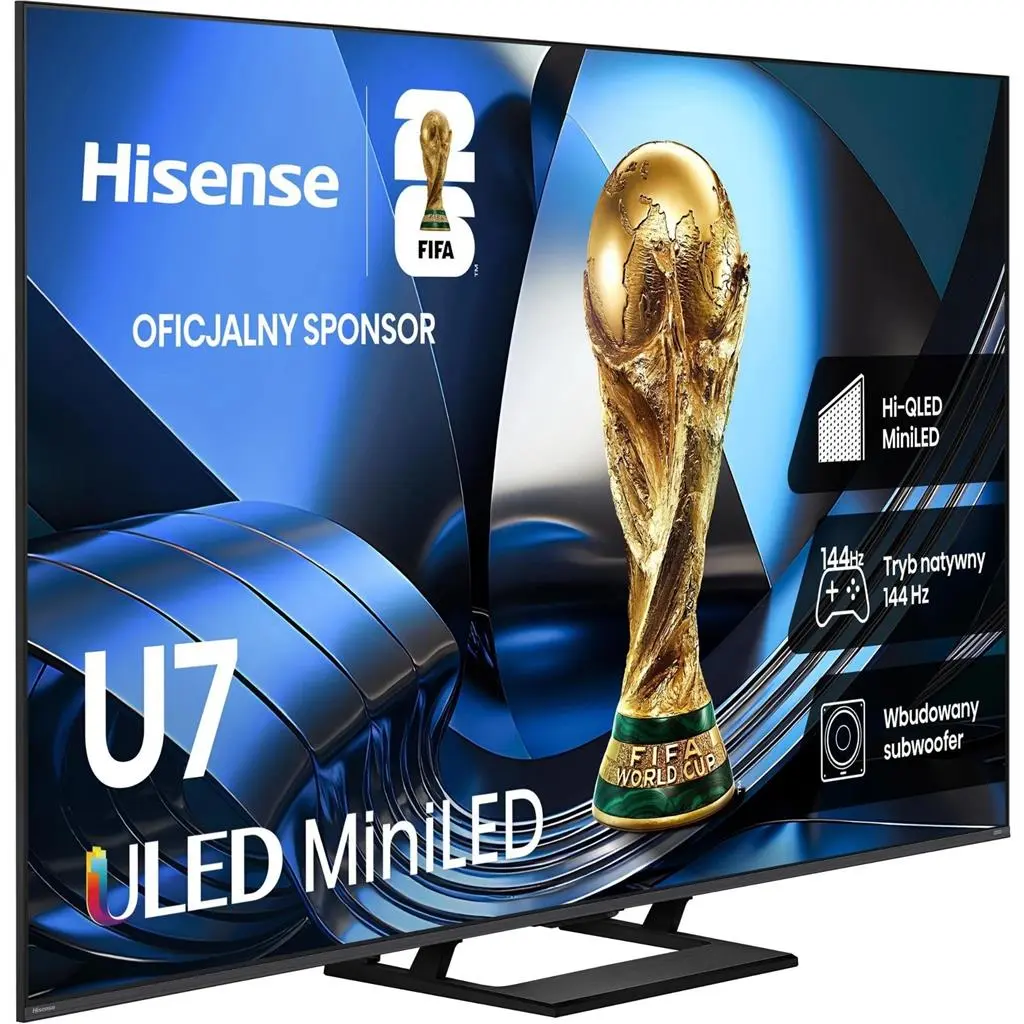 Телевизор Hisense 85U7SE, черный