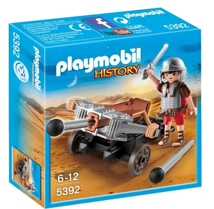 Set jucării Playmobil Legionnaire with Ballista