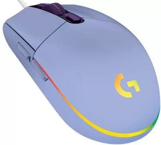 Мышка Logitech G102 Lightsync, сиреневый