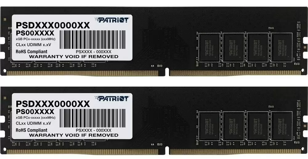 Memorie Patriot Signature Line 32GB (2x16GB) DDR4-3200MHz, CL22, 1.2V