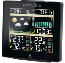 Stație meteo Muse M-085WS, negru