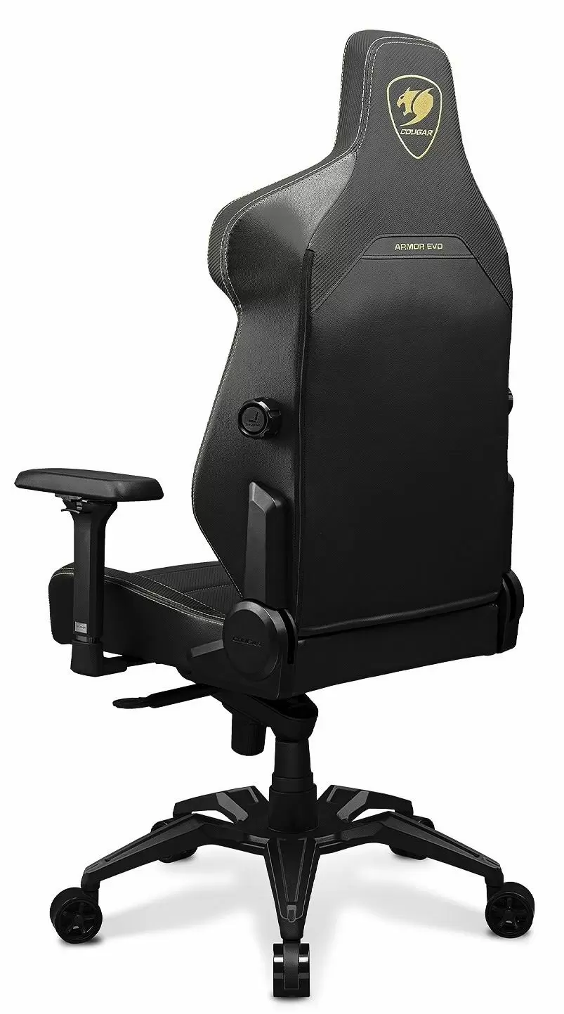 Scaun gaming Cougar Armor Evo Royal, negru/auriu